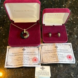 Camrose & Kross Necklace and Earrings Set